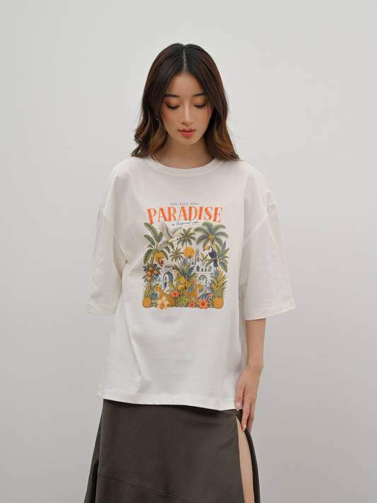Paradise Tee Beaded